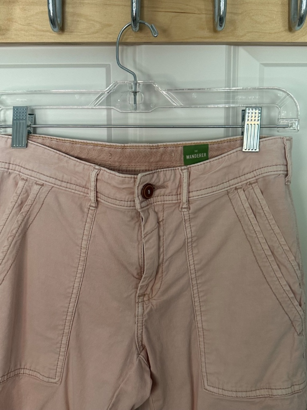 Anthropologie Pale Pink Pants